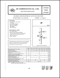 datasheet for UF5404 by 