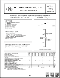 datasheet for HER154 by 