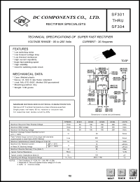 datasheet for SF304 by 