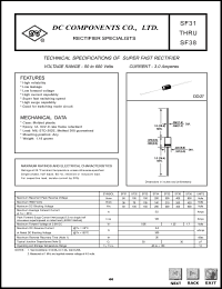 datasheet for SF38 by 