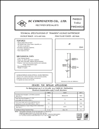 datasheet for P4KE15A by 