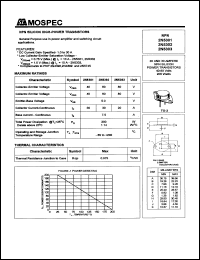 datasheet for 2N5301 by 