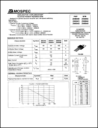 datasheet for 2N6042 by 