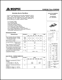 datasheet for S25D30 by 