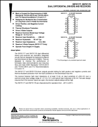 datasheet for SN751178NSR by Texas Instruments