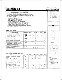 datasheet for SF410 by 