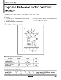 datasheet for BA6402F by ROHM