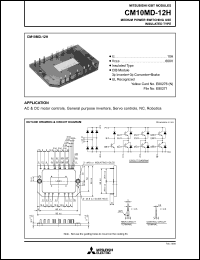 datasheet for CM10MD-12H by Mitsubishi Electric Corporation, Semiconductor Group