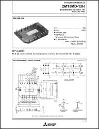 datasheet for CM15MD-12H by Mitsubishi Electric Corporation, Semiconductor Group