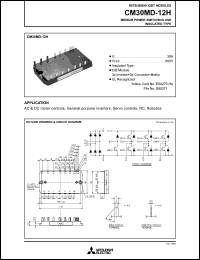 datasheet for CM30MD-12H by Mitsubishi Electric Corporation, Semiconductor Group
