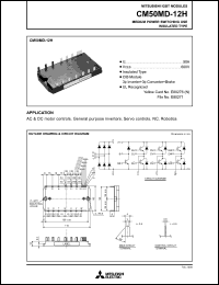 datasheet for CM50MD-12H by Mitsubishi Electric Corporation, Semiconductor Group