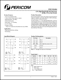 datasheet for PI3C34X484NB by 