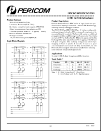 datasheet for PI5C34X2383B by 