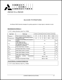 datasheet for 2N2322 by 