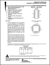 datasheet for SN55ALS194J by Texas Instruments