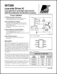 datasheet for INT200TFI2 by 