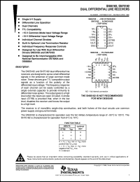 datasheet for SN55182J by Texas Instruments