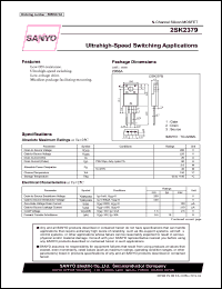 datasheet for 2SK2379 by SANYO Electric Co., Ltd.