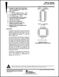 datasheet for SN55121J by Texas Instruments