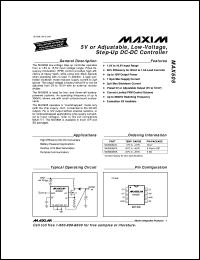 datasheet for MAX618EEE by Maxim Integrated Producs