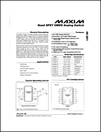 datasheet for HI0-0201-6 by Maxim Integrated Producs