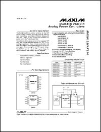 datasheet for MAX622CPA by Maxim Integrated Producs