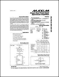 datasheet for ICL7614ACSA by Maxim Integrated Producs