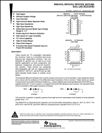 datasheet for SN55107AJ by Texas Instruments