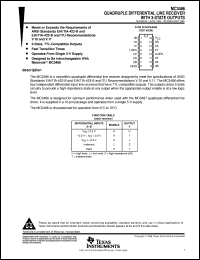 datasheet for MC3486J by Texas Instruments