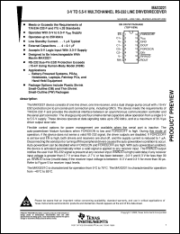 datasheet for MAX3221CDBR by Texas Instruments