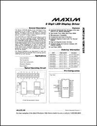 datasheet for ICM7218CI/D by Maxim Integrated Producs