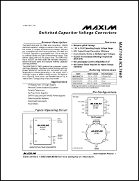datasheet for MAX1090AEEI by Maxim Integrated Producs