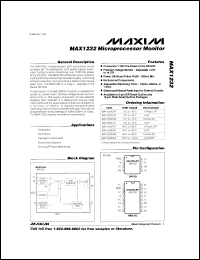 datasheet for MAX1245AEPP by Maxim Integrated Producs
