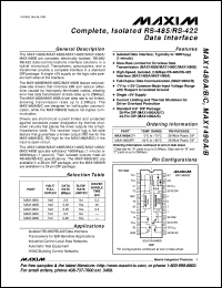 datasheet for MAX1488EC/D by Maxim Integrated Producs