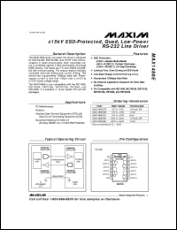 datasheet for MAX152EPP by Maxim Integrated Producs