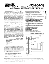 datasheet for MAX1642C/D by Maxim Integrated Producs