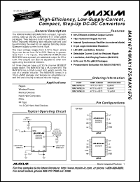 datasheet for MAX1681C/D by Maxim Integrated Producs