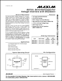 datasheet for MX674AKCWI by Maxim Integrated Producs