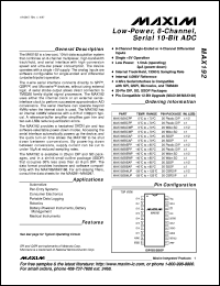 datasheet for MAX199BCAI by Maxim Integrated Producs