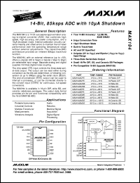 datasheet for MAX200CWP by Maxim Integrated Producs