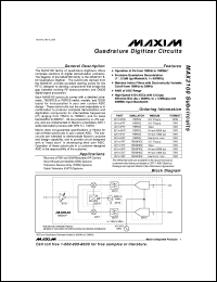 datasheet for MAX214CPI by Maxim Integrated Producs