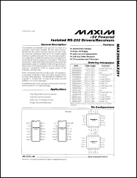datasheet for MAX260ACNG by Maxim Integrated Producs