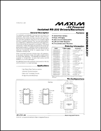 datasheet for MAX261BMRG by Maxim Integrated Producs