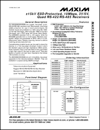datasheet for MAX3130CAI by Maxim Integrated Producs