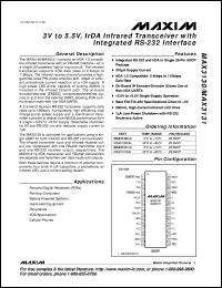 datasheet for MAX3185CWP by Maxim Integrated Producs