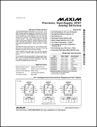 datasheet for MAX3221EEAE by Maxim Integrated Producs