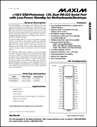 datasheet for MAX3241EAI by Maxim Integrated Producs