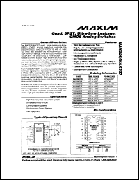 datasheet for MAX3264CUE by Maxim Integrated Producs