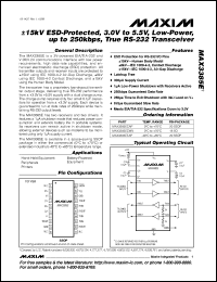 datasheet for MAX3488CSA by Maxim Integrated Producs