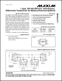 datasheet for MAX352C/D by Maxim Integrated Producs